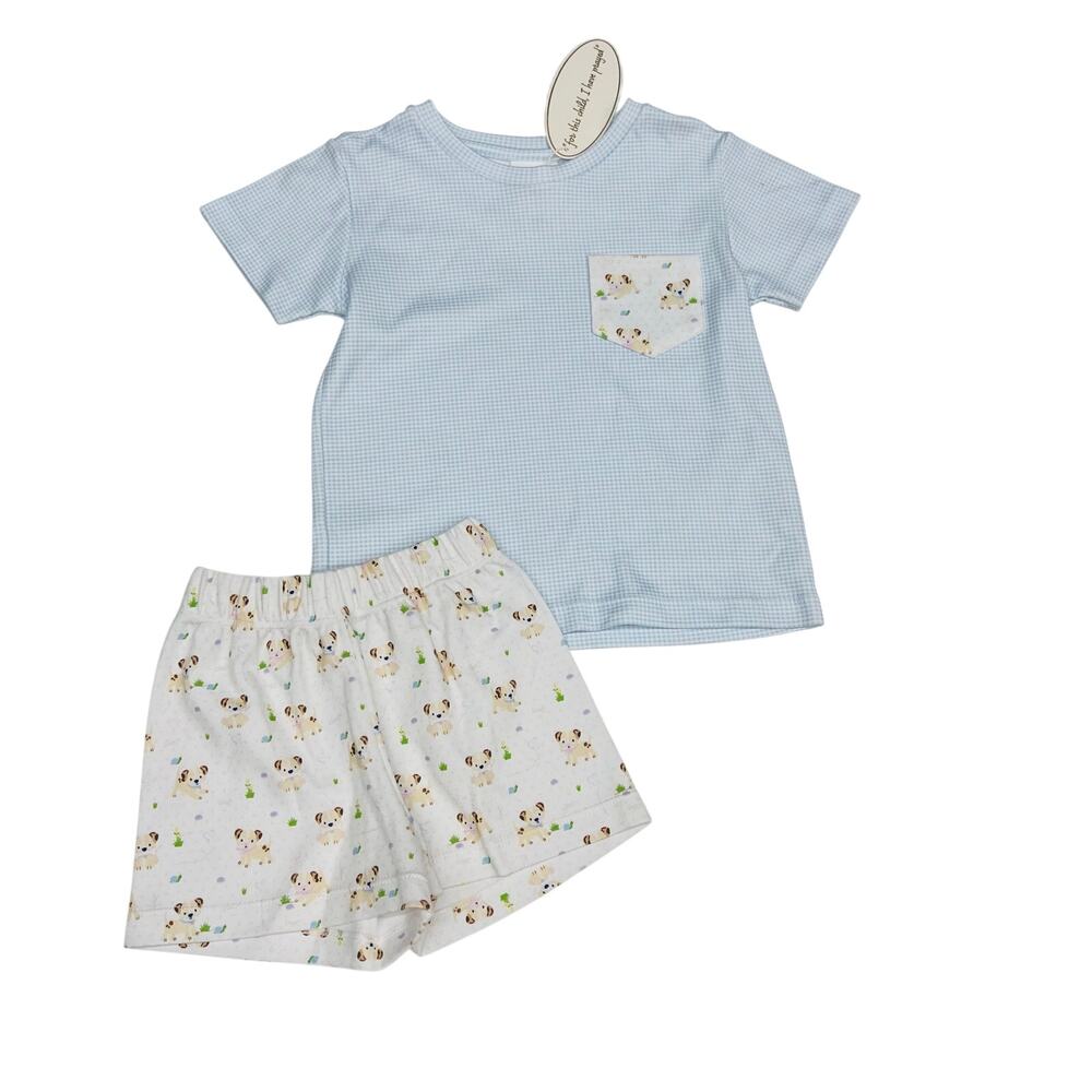 NWT Lullaby Set 18M Puppy Charlie Short Set